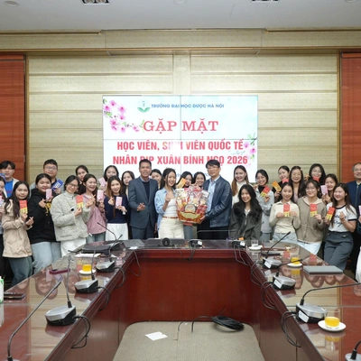 GẶP MẶT HỌC VIÊN, SINH VIÊN QUỐC TẾ  NHÂN DỊP TẾT BÍNH NGỌ 2026